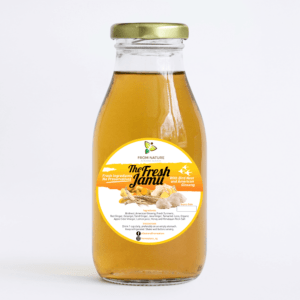 The Fresh Jamu Sticker Design
