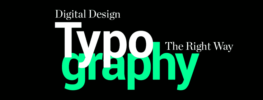 Digital Design Typography - The Right Way