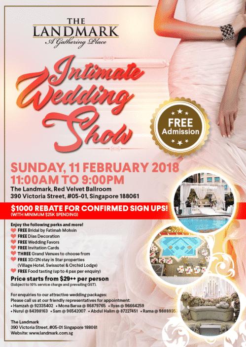 The Landmark Intimate Wedding Show EDM